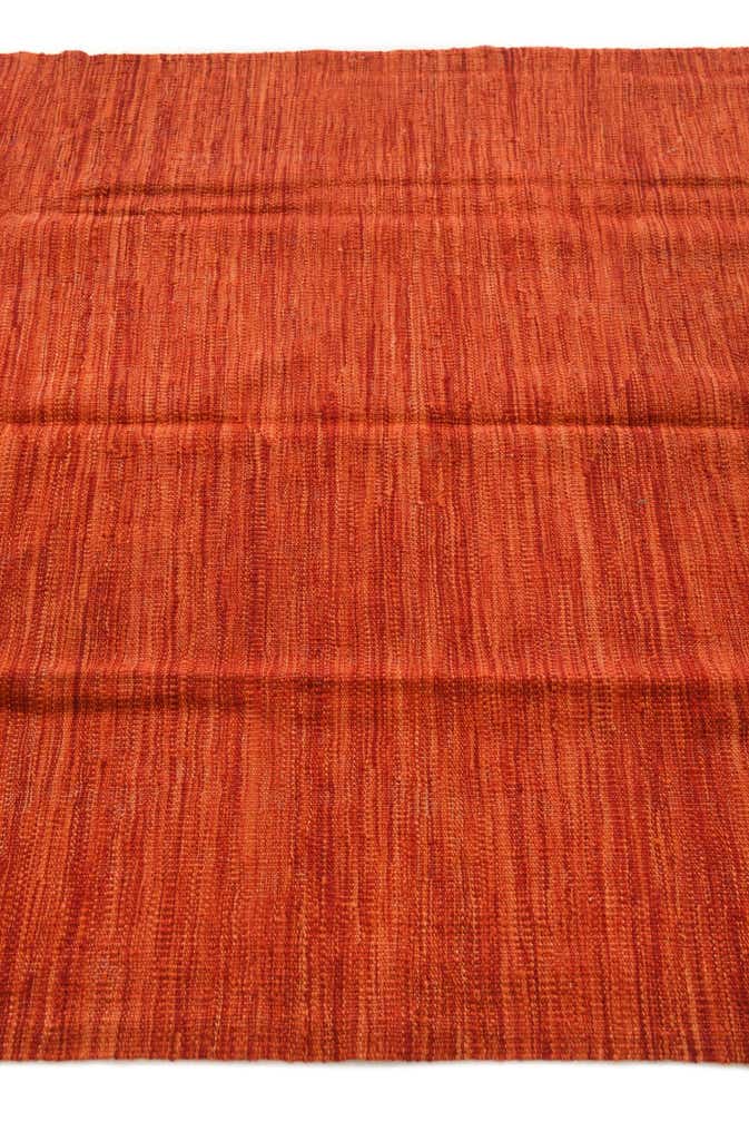4' 4 x 5' 10 Hand Woven Kilim Modern Wool Rug