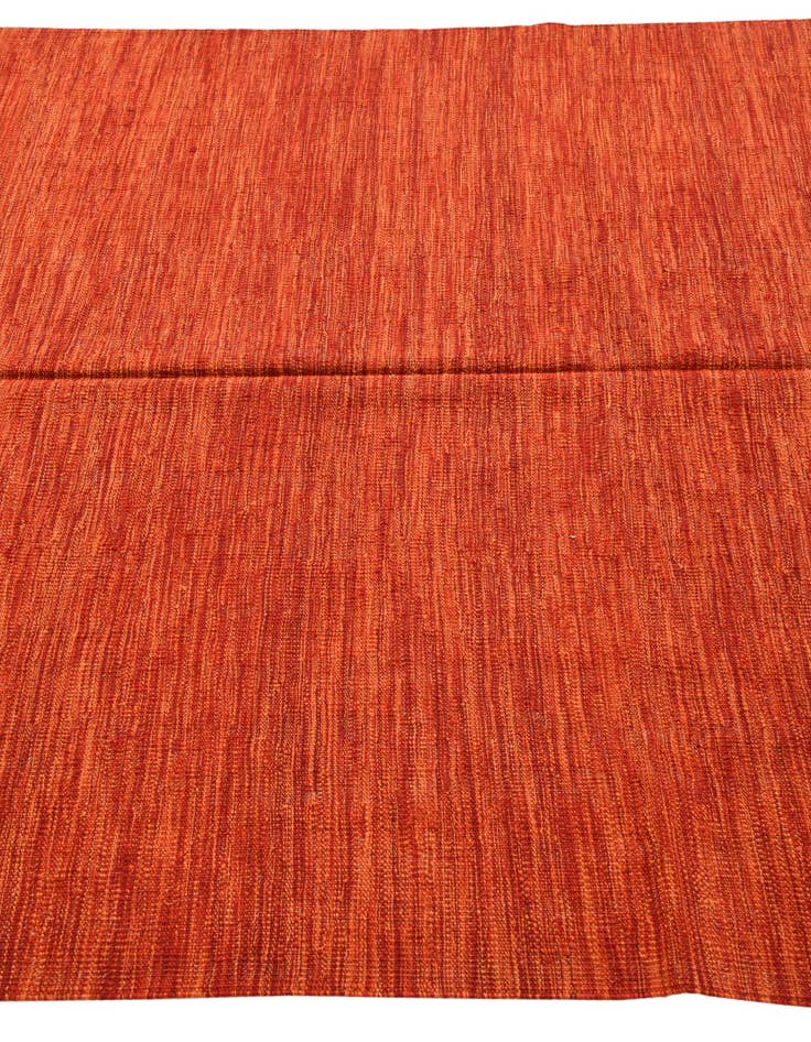 Detail image of 5' 1 x 6' 7  Hand Woven Kilim Modern Wool Rug