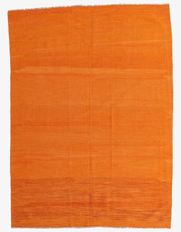 6' x 8' 2 Hand Woven Kilim Modern Wool Rug