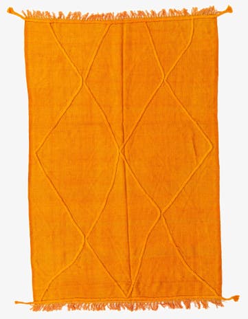 4' 8 x 6' 9 Hand Woven Kilim Modern Wool Rug