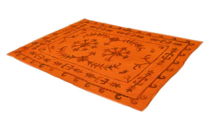 170cm x 230cm Tissé à la main Kilim Suzani Tapis Laine