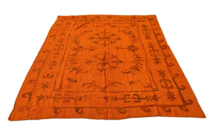 170cm x 230cm Tissé à la main Kilim Suzani Tapis Laine