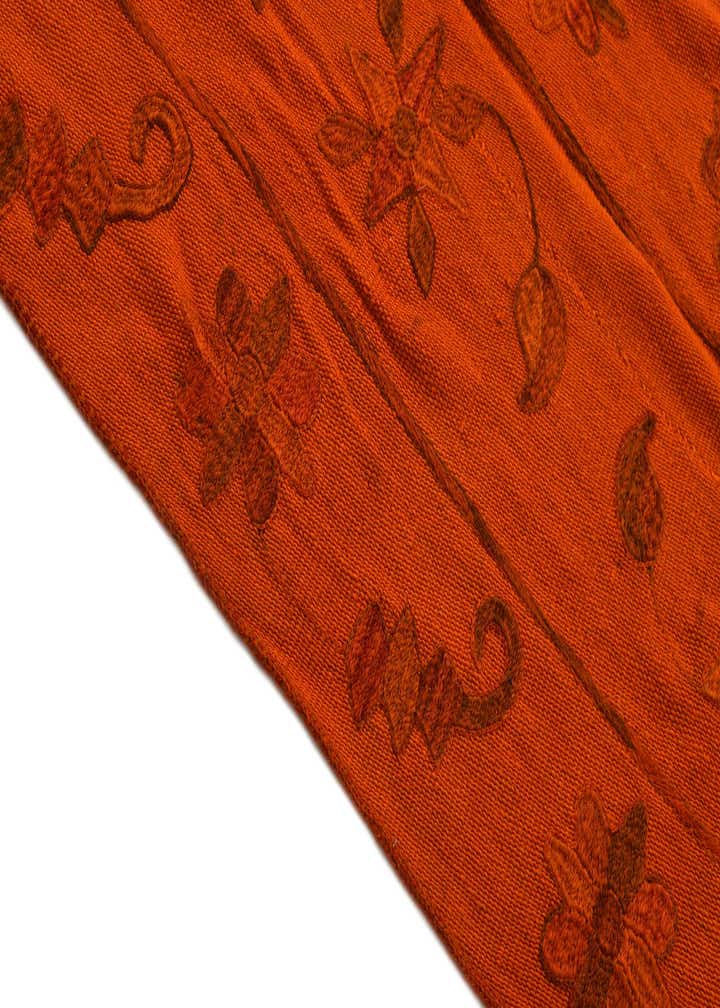 5' 9 x 7' 7 Hand Woven Kilim Suzani Wool Rug