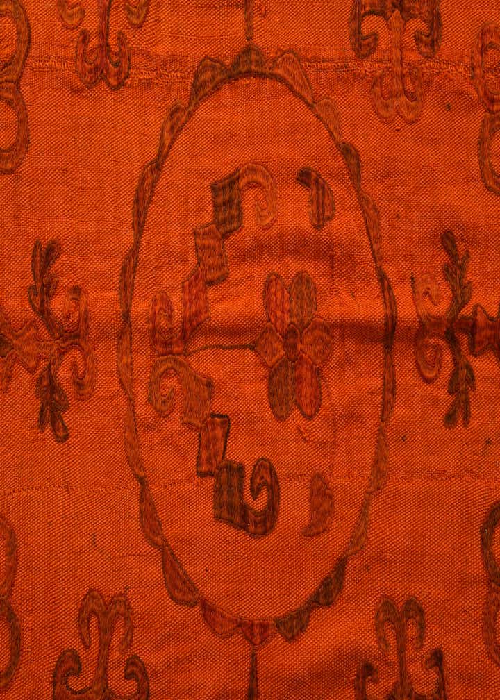 5' 9 x 7' 7 Hand Woven Kilim Suzani Wool Rug
