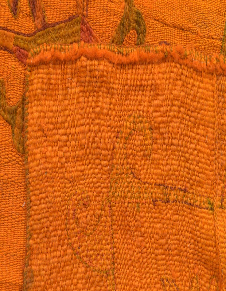 Detail image of 5' 6 x 7' 10 Hand Woven Kilim Suzani Wool Rug