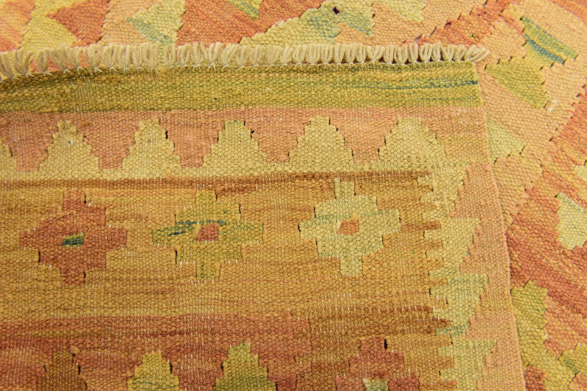 95cm x 150cm Hand Woven Kilim Waziri Wool Rug