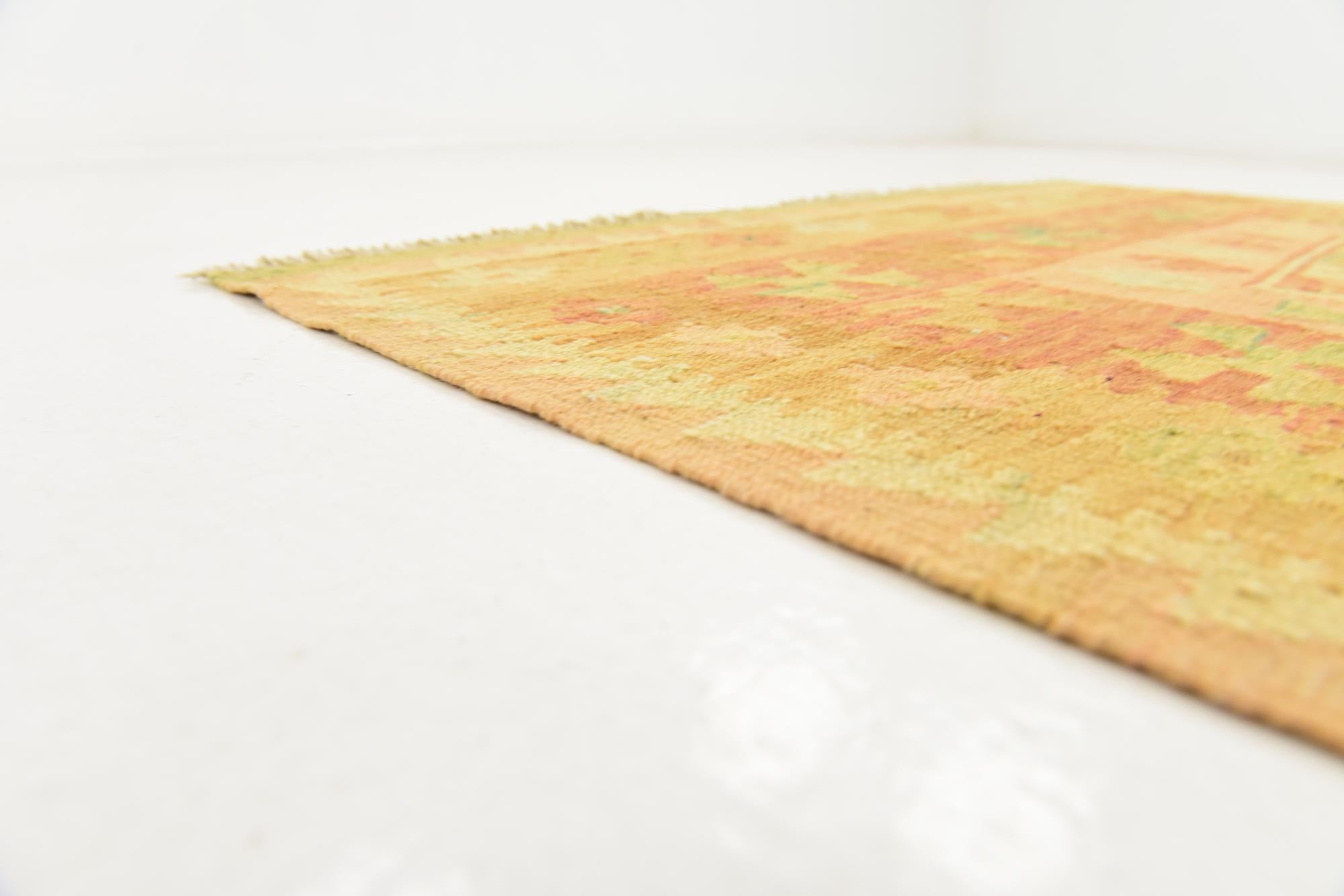 95cm x 150cm Hand Woven Kilim Waziri Wool Rug