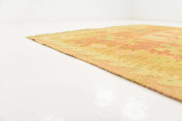 3' 2 x 5' Hand Woven Kilim Waziri Wool Rug