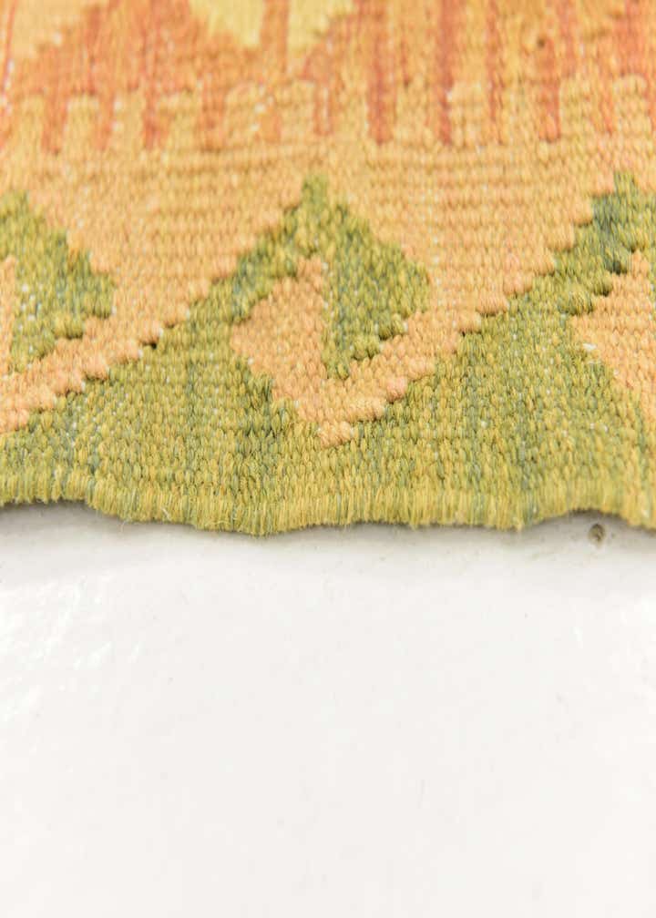 3' 4 x 5' Hand Woven Kilim Waziri Wool Rug