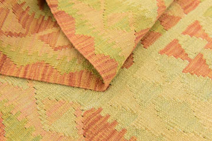 3' x 5' Hand Woven Kilim Waziri Wool Rug