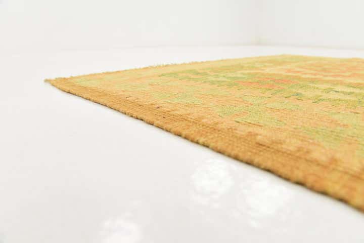 3' 2 x 5' Hand Woven Kilim Waziri Wool Rug