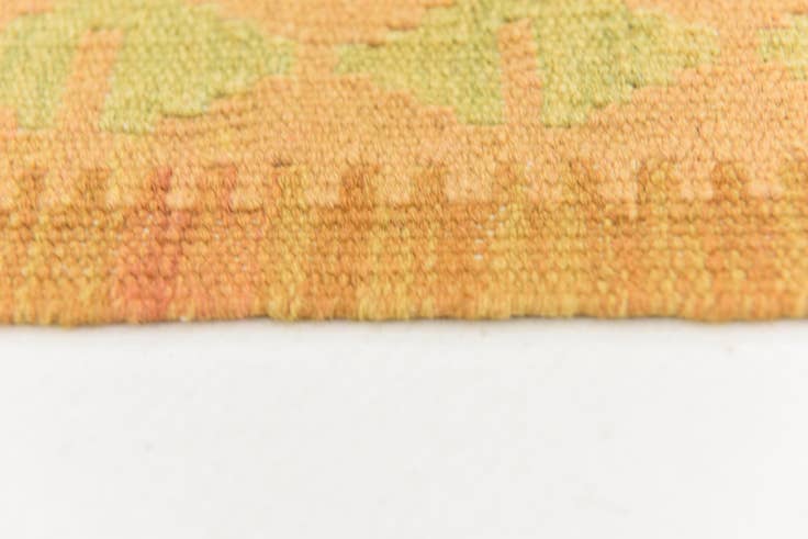 Detail image of 3' 2 x 5' Hand Woven Kilim Waziri Wool Rug