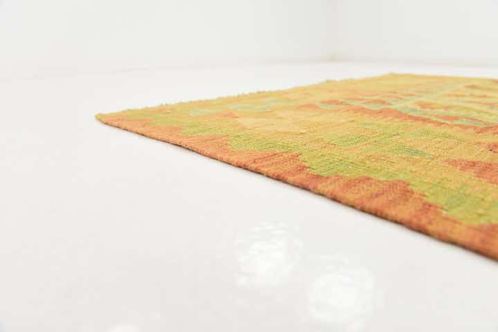 3' 2 x 5' Hand Woven Kilim Waziri Wool Rug