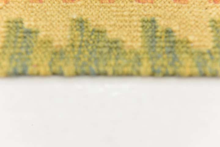 4' 9 x 6' 6 Hand Woven Kilim Waziri Wool Rug