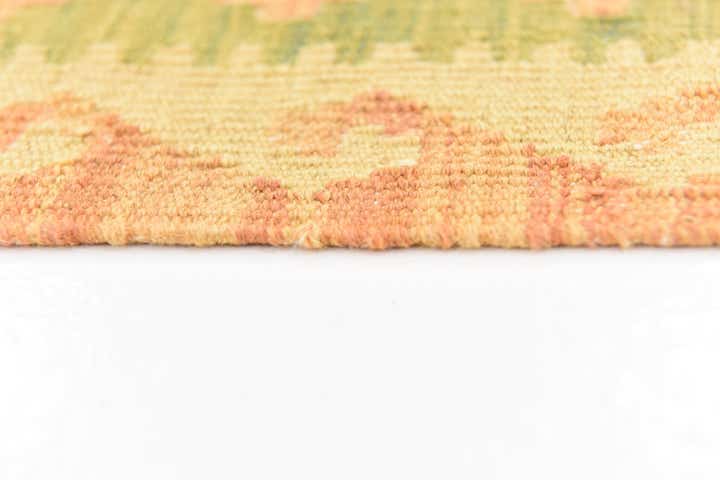 4' 5 x 6' 5 Hand Woven Kilim Waziri Wool Rug