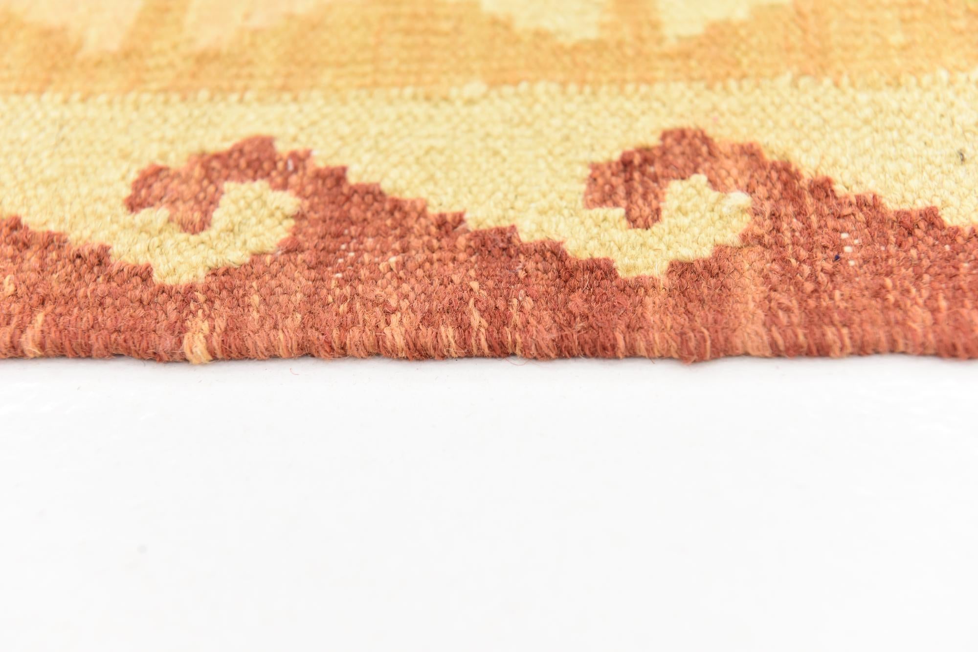 145cm x 205cm Hand Woven Kilim Waziri Wool Rug