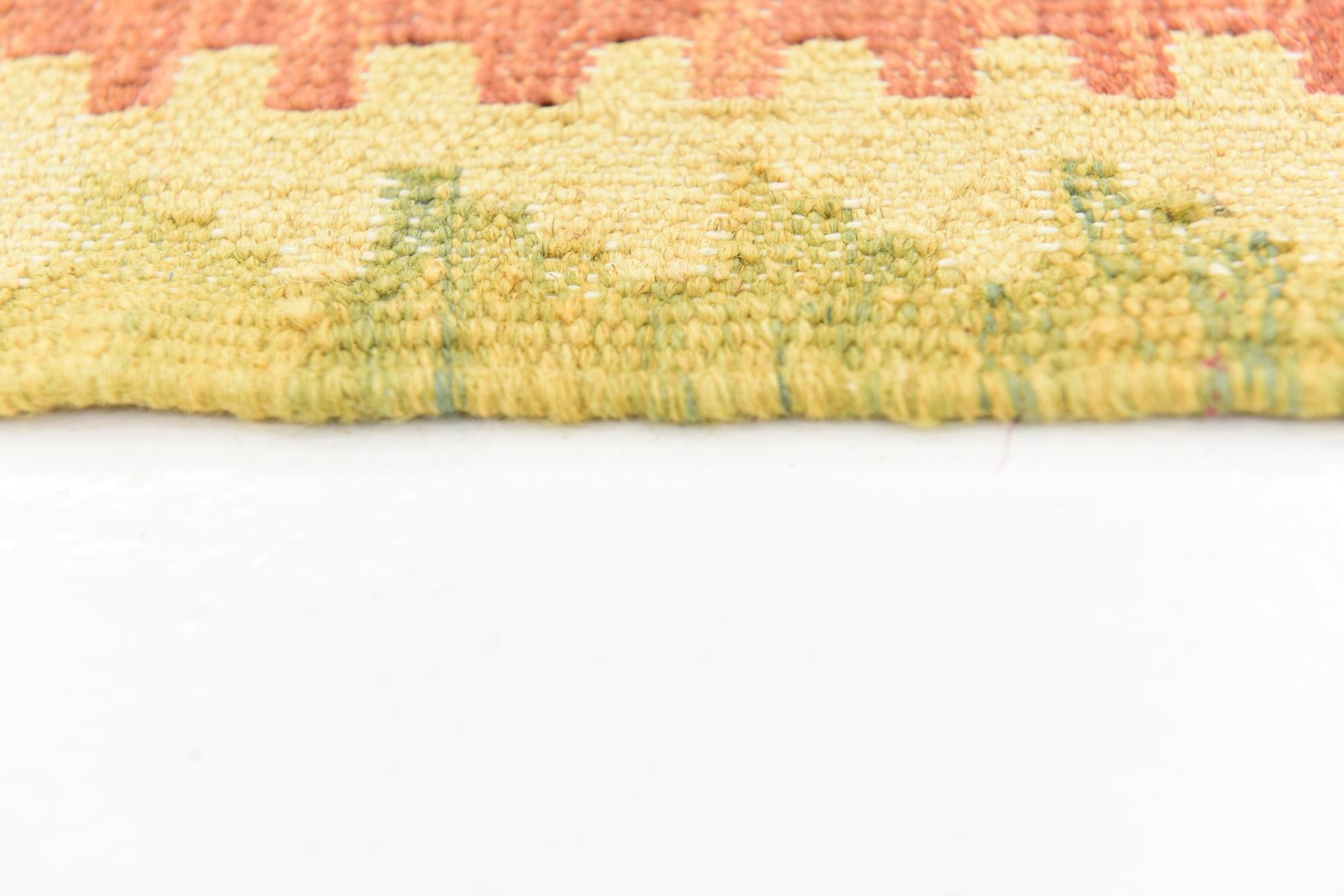 145cm x 200cm Hand Woven Kilim Waziri Wool Rug