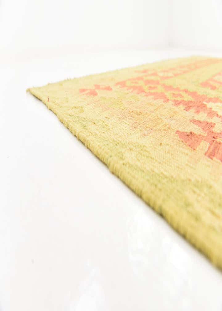 4' 10 x 6' 6 Hand Woven Kilim Waziri Wool Rug