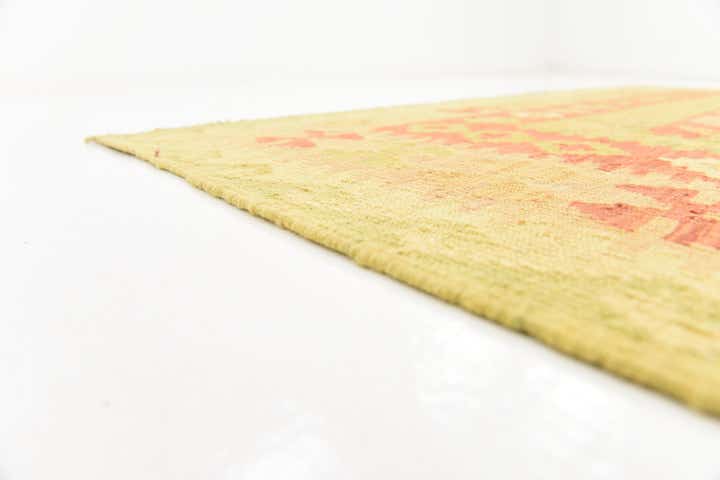 4' 10 x 6' 6 Hand Woven Kilim Waziri Wool Rug