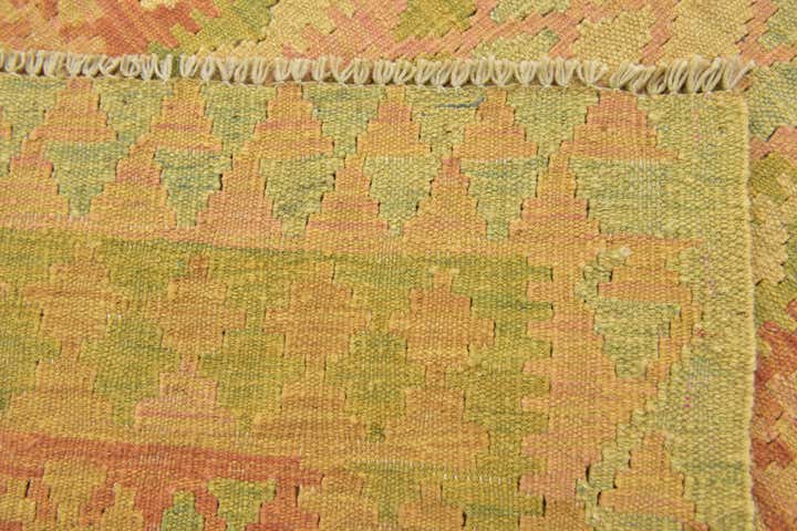2' 8 x 4' 4 Hand Woven Kilim Waziri Wool Rug
