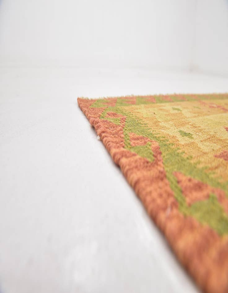 Detail image of 2' 7 x 4'  Hand Woven Kilim Waziri Wool Rug