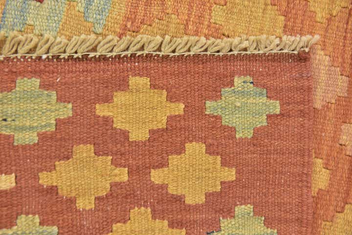 100cm x 150cm Handgewebt Kilim Waziri Wolle Teppich