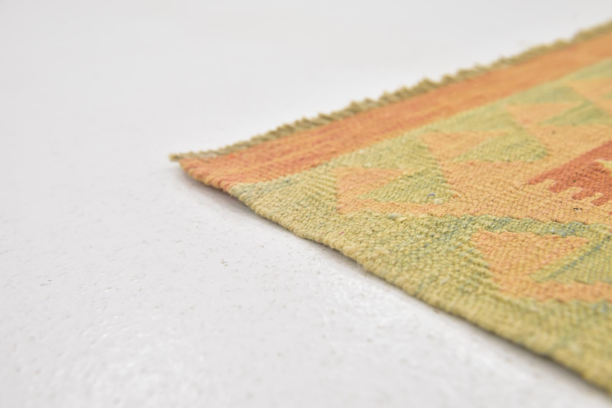 100cm x 150cm Tejido a mano Kilim Waziri Alfombra Lana
