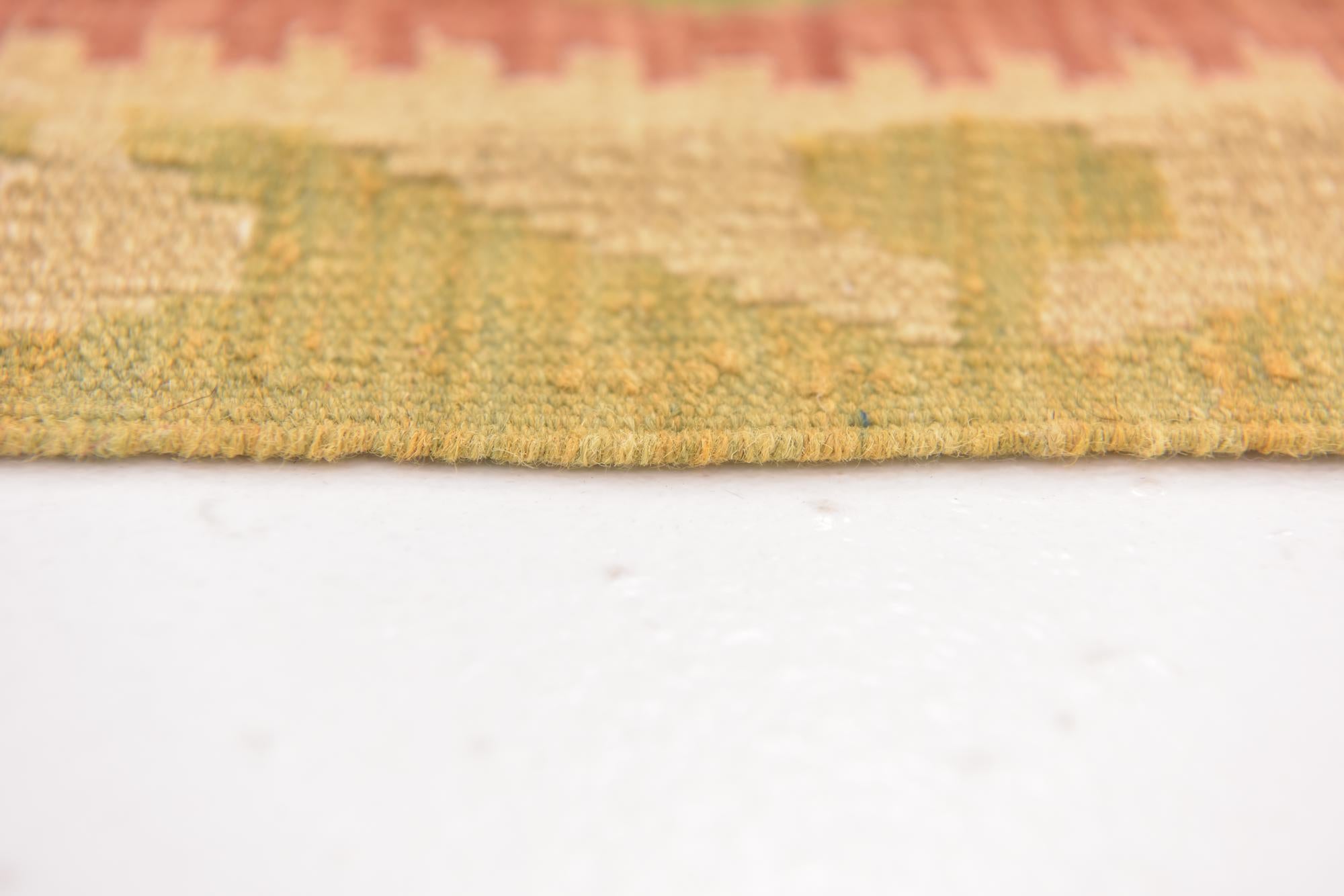 95cm x 150cm Hand Woven Kilim Waziri Wool Rug