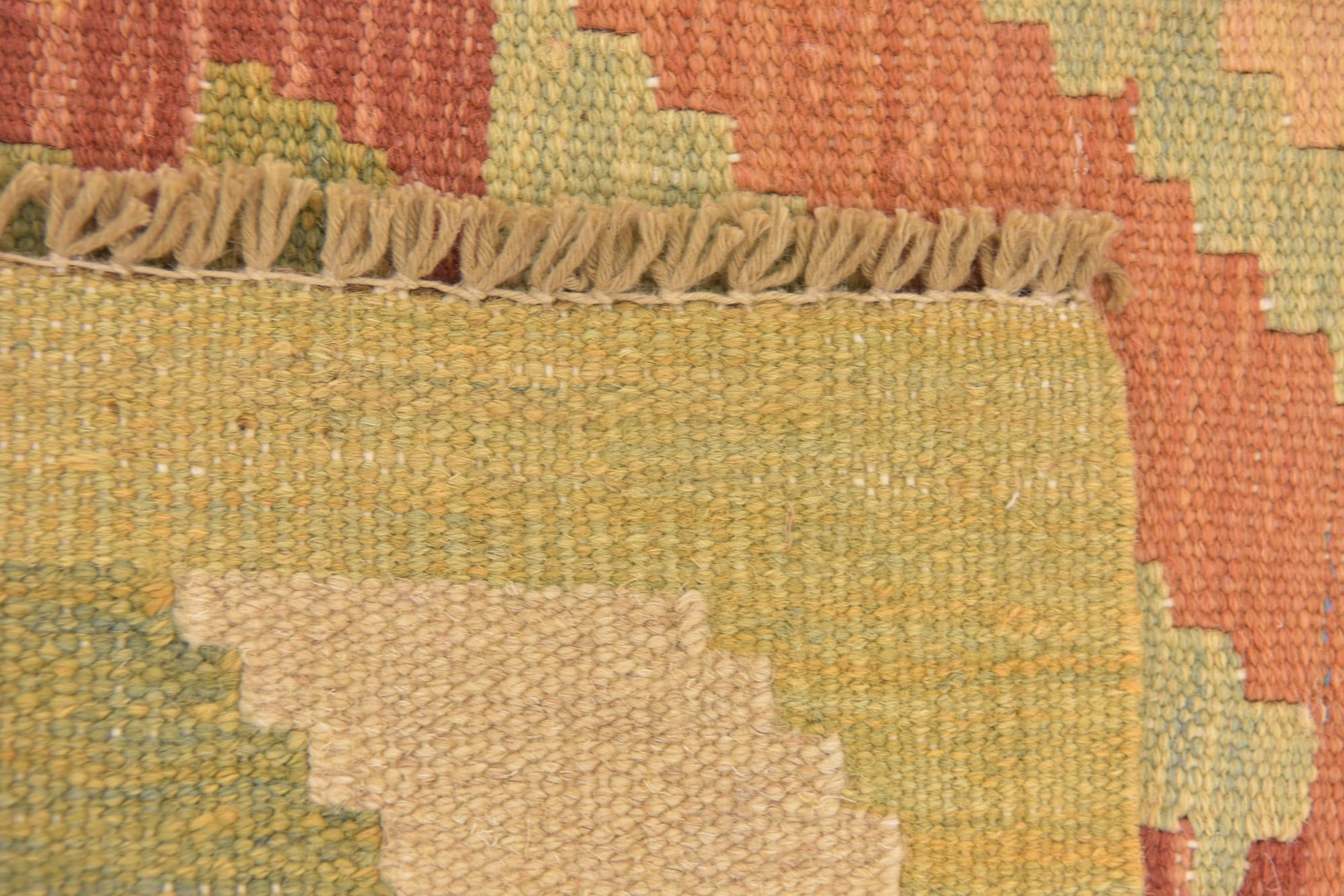95cm x 150cm Hand Woven Kilim Waziri Wool Rug