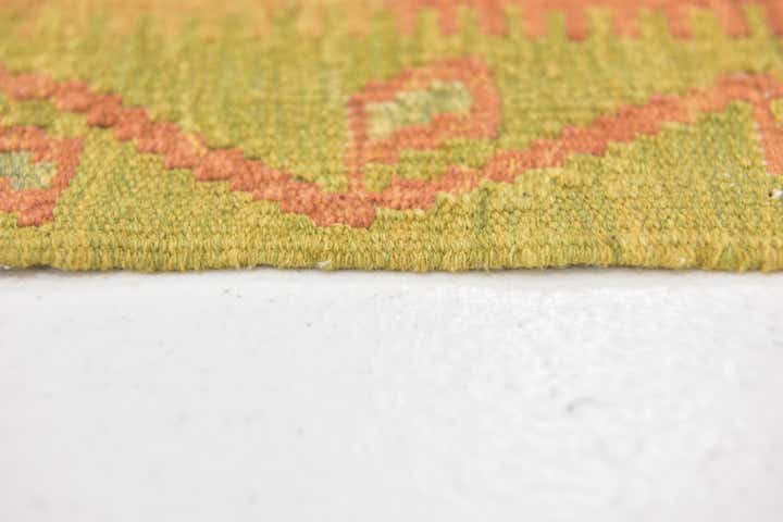 3' 6 x 5' 4 Hand Woven Kilim Waziri Wool Rug