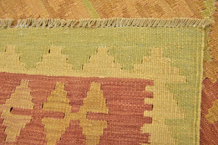 90cm x 145cm Hand Woven Kilim Waziri Wool Rug