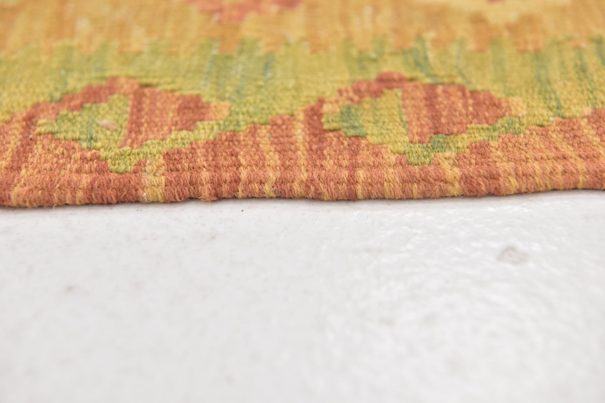 95cm x 165cm Tejido a mano Kilim Waziri Alfombra Lana