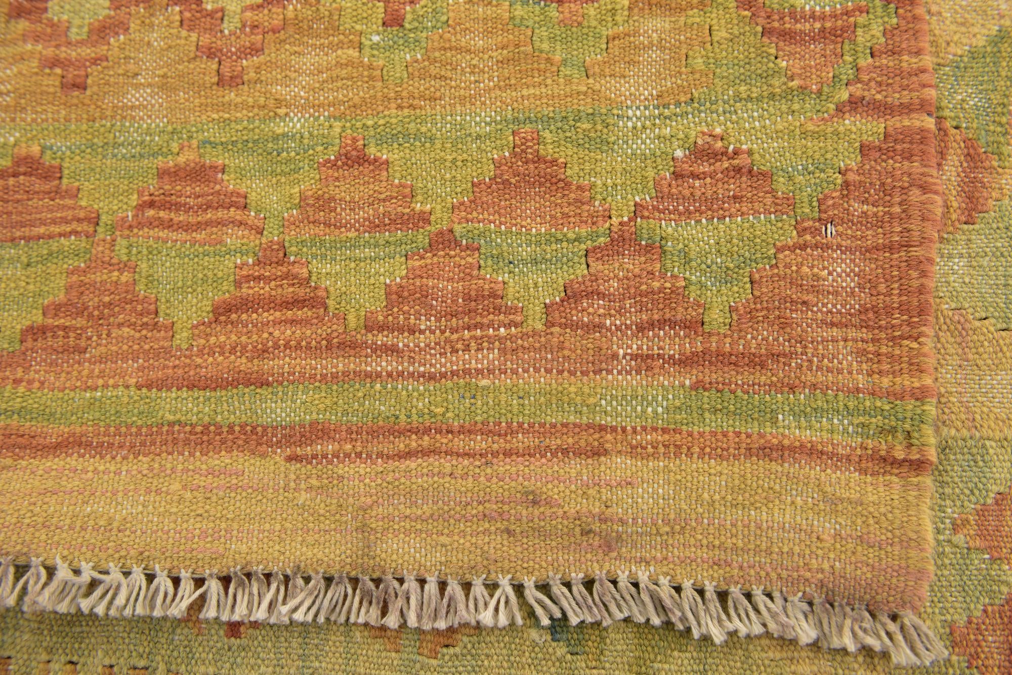 95cm x 165cm Tejido a mano Kilim Waziri Alfombra Lana