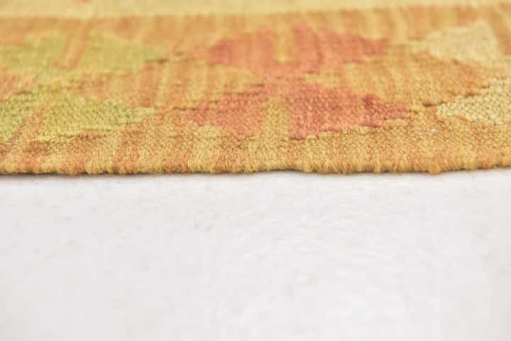 2' 8 x 4' Hand Woven Kilim Waziri Wool Rug