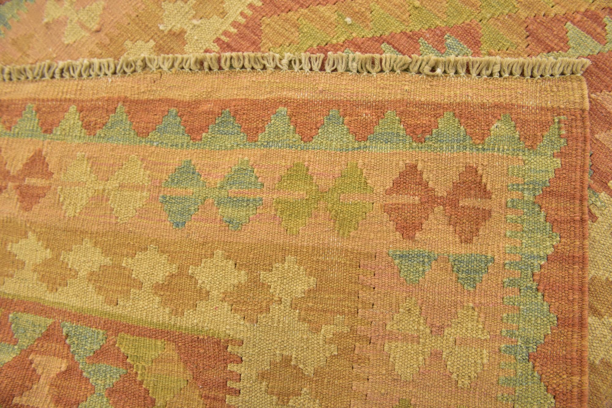 80cm x 140cm Tejido a mano Kilim Waziri Alfombra Lana