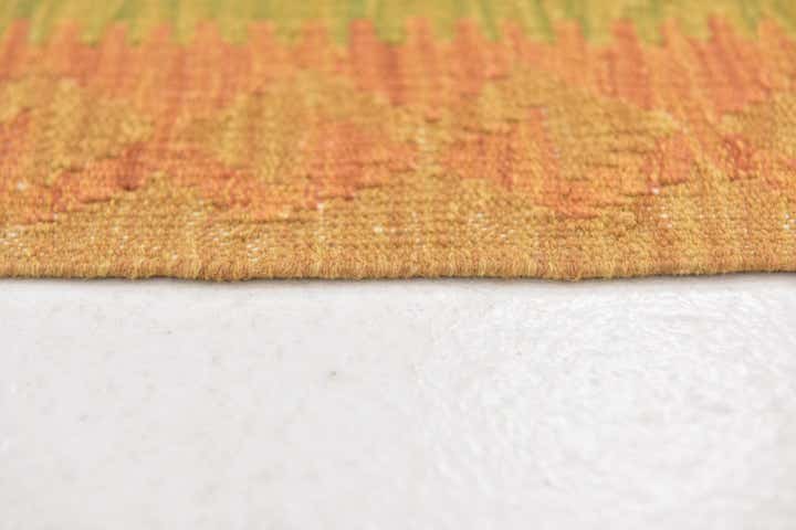 3' x 5' Hand Woven Kilim Waziri Wool Rug