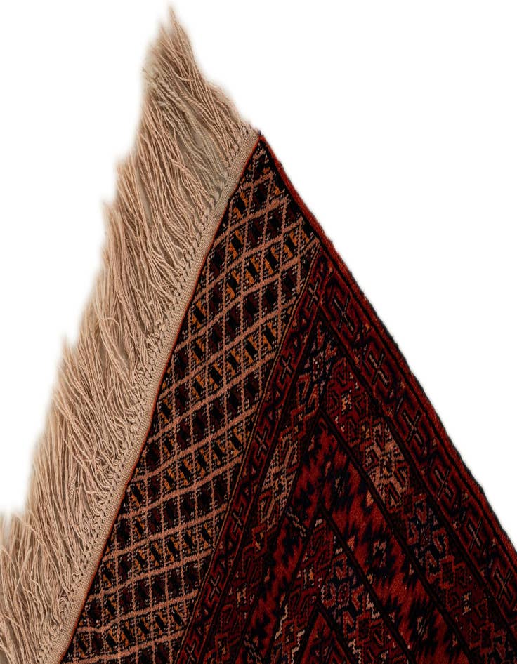 Detail image of 3' 10 x 5' 10  Hand Knotted Lahour Oriental Wool Rug