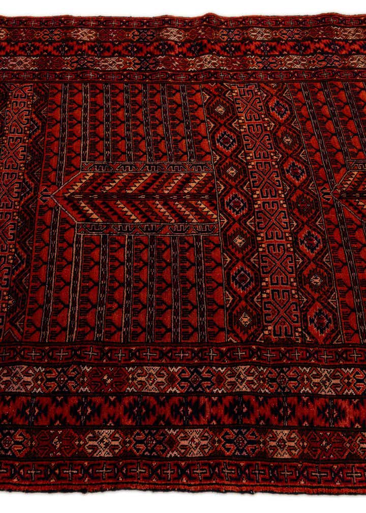 3' 10 x 5' 10 Hand Knotted Lahour Oriental Wool Rug
