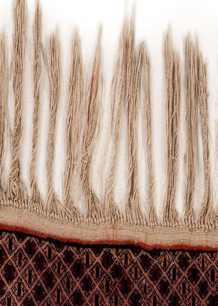 3' 10 x 5' 10 Hand Knotted Lahour Oriental Wool Rug