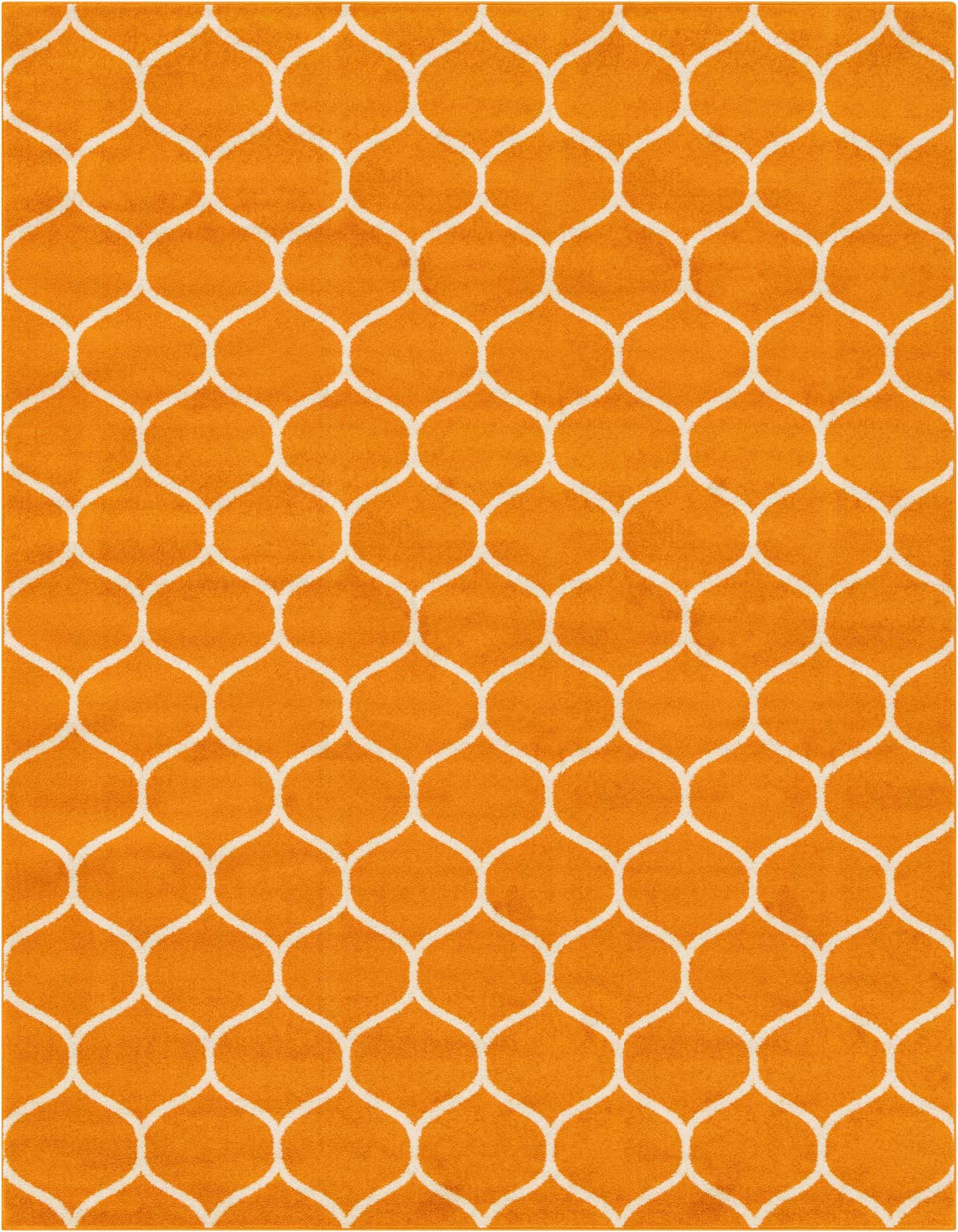 9' x 12' Lattice Frieze Rug