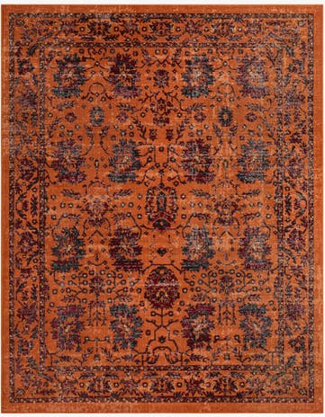 Orange Lucerne Rug