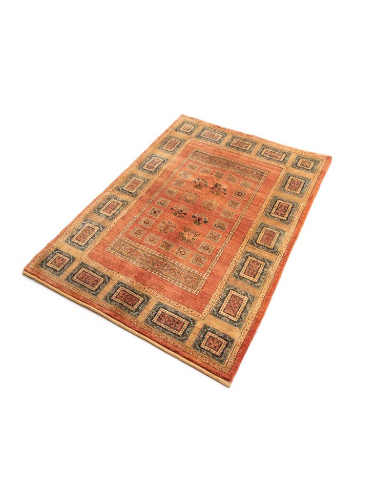 Detail image of 4' 9 x 6' 6 Luribaft Wool Rug