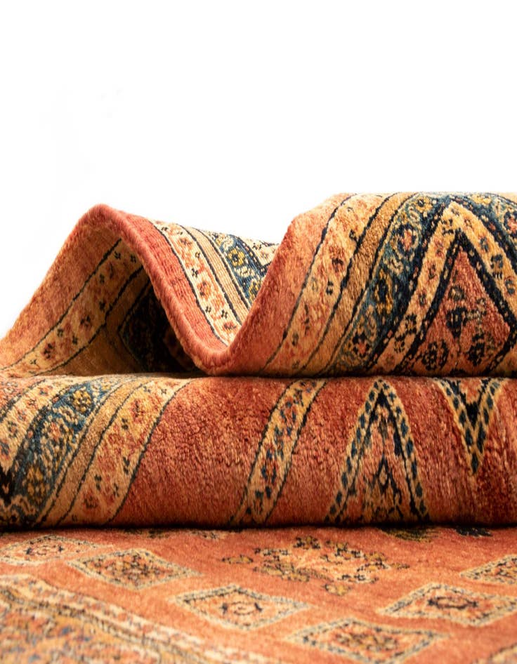 Detail image of 4' 9 x 6' 6 Luribaft Wool Rug