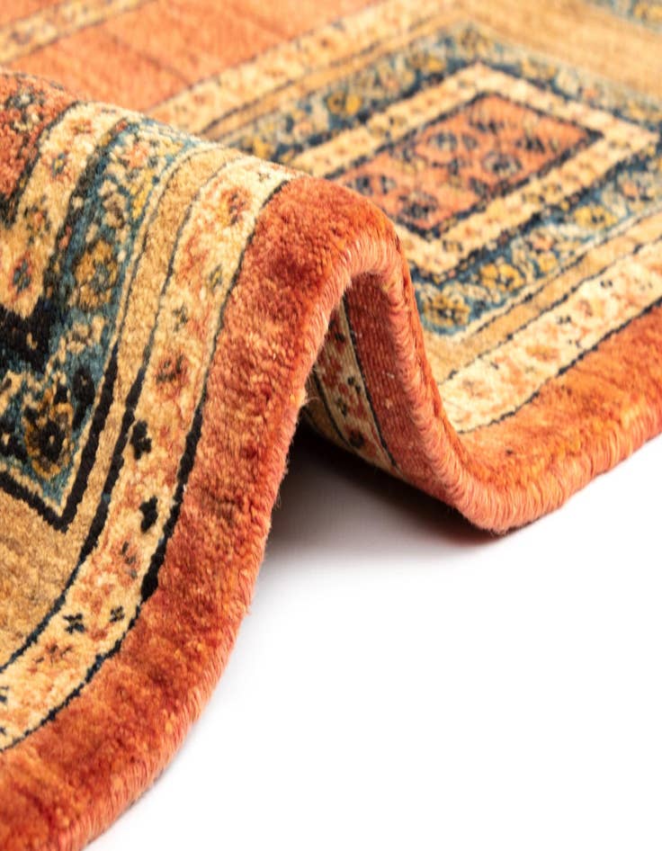 Detail image of 4' 9 x 6' 6 Luribaft Wool Rug