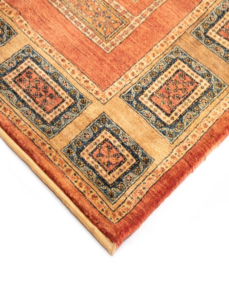 Detail image of 4' 9 x 6' 6 Luribaft Wool Rug