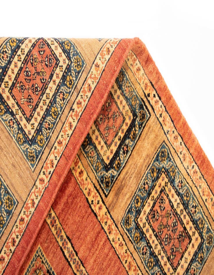 Detail image of 4' 9 x 6' 6 Luribaft Wool Rug