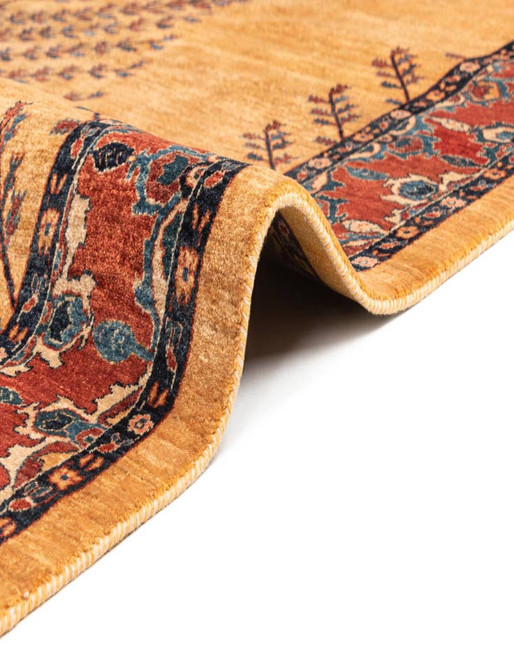 Detail image of 7' 7 x 9' 8  Hand Knotted Luribaft Rug