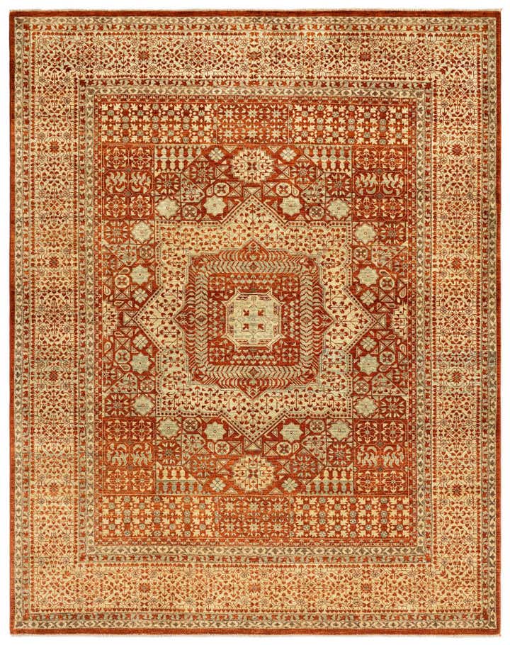 205cm x 260cm Mamluk Alfombra Lana