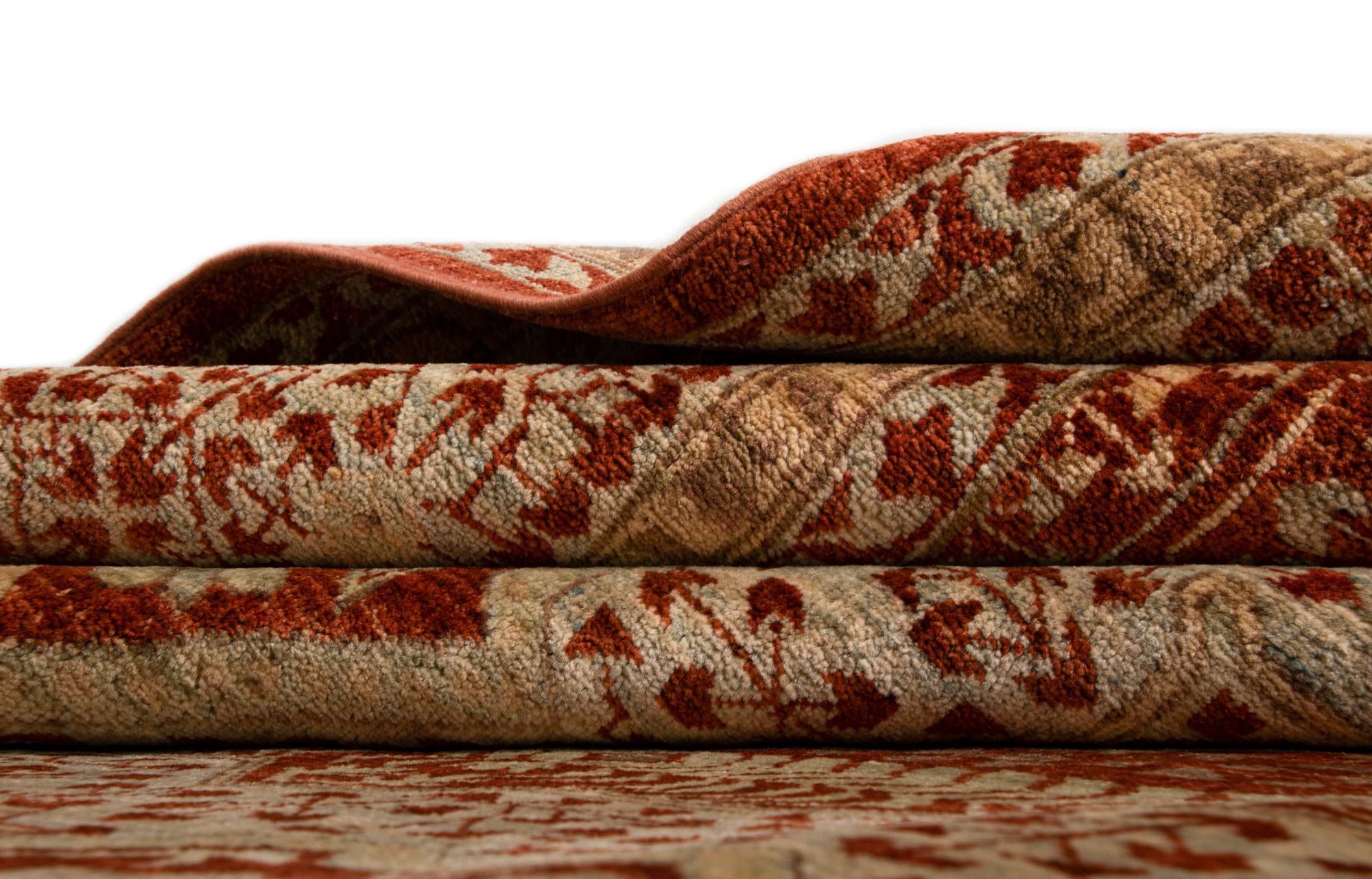6' 9 x 8' 4 Mamluk Wool Rug