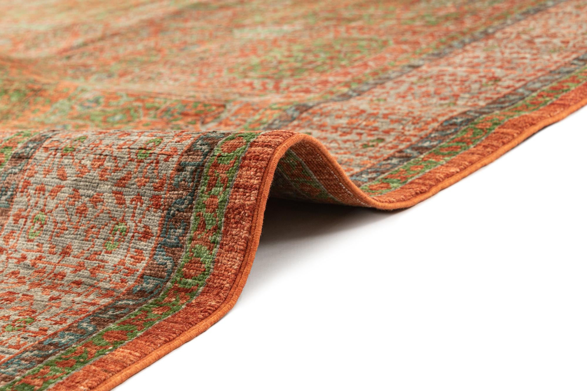 4' 10 x 6' 11 Hand Knotted Mamluk Rug
